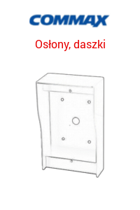Osłony, daszki