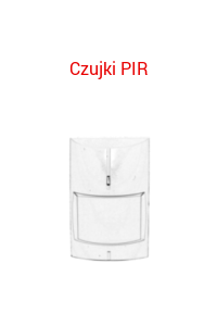 Czujki PIR