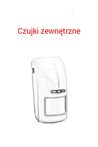 Czujki zewnętrzne