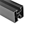 Profil montażowy 40x40mm czarny aluminiowy anodowany (3230mm)